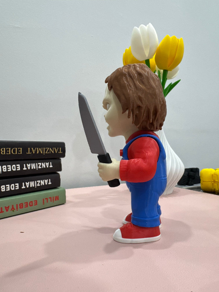 3D Printed Horror Doll Inspired Collectible Figure