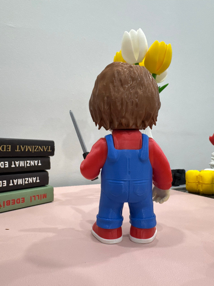3D Printed Horror Doll Inspired Collectible Figure