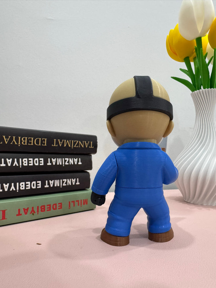 3D Printed Hockey Mask Horror Inspired Collectible Figure