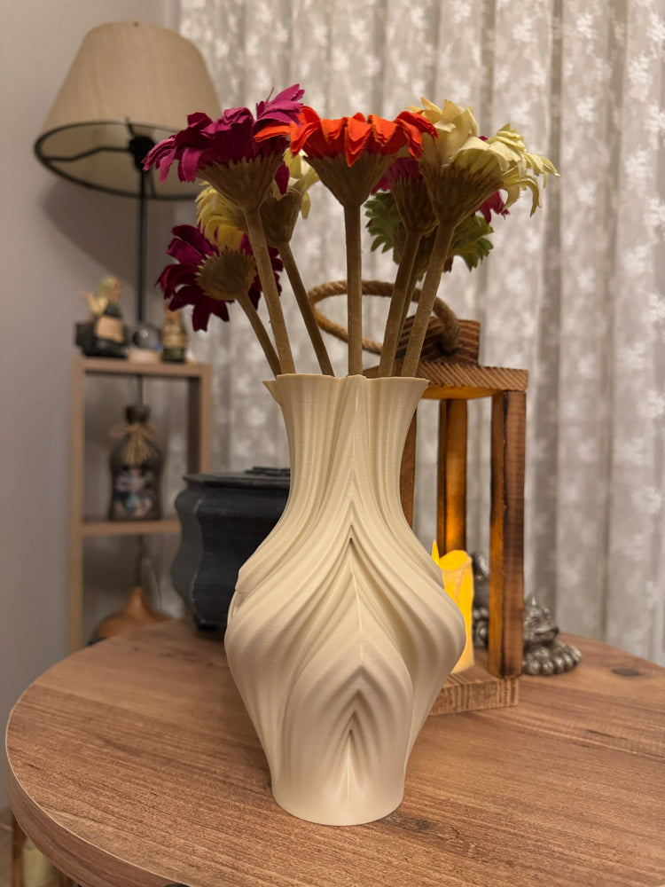 Modern 3D Printed Decorative Flower Vase