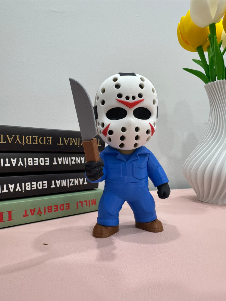 3D Printed Hockey Mask Horror Inspired Collectible Figure