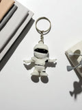 Cute 3D Printed Mummy Keychain