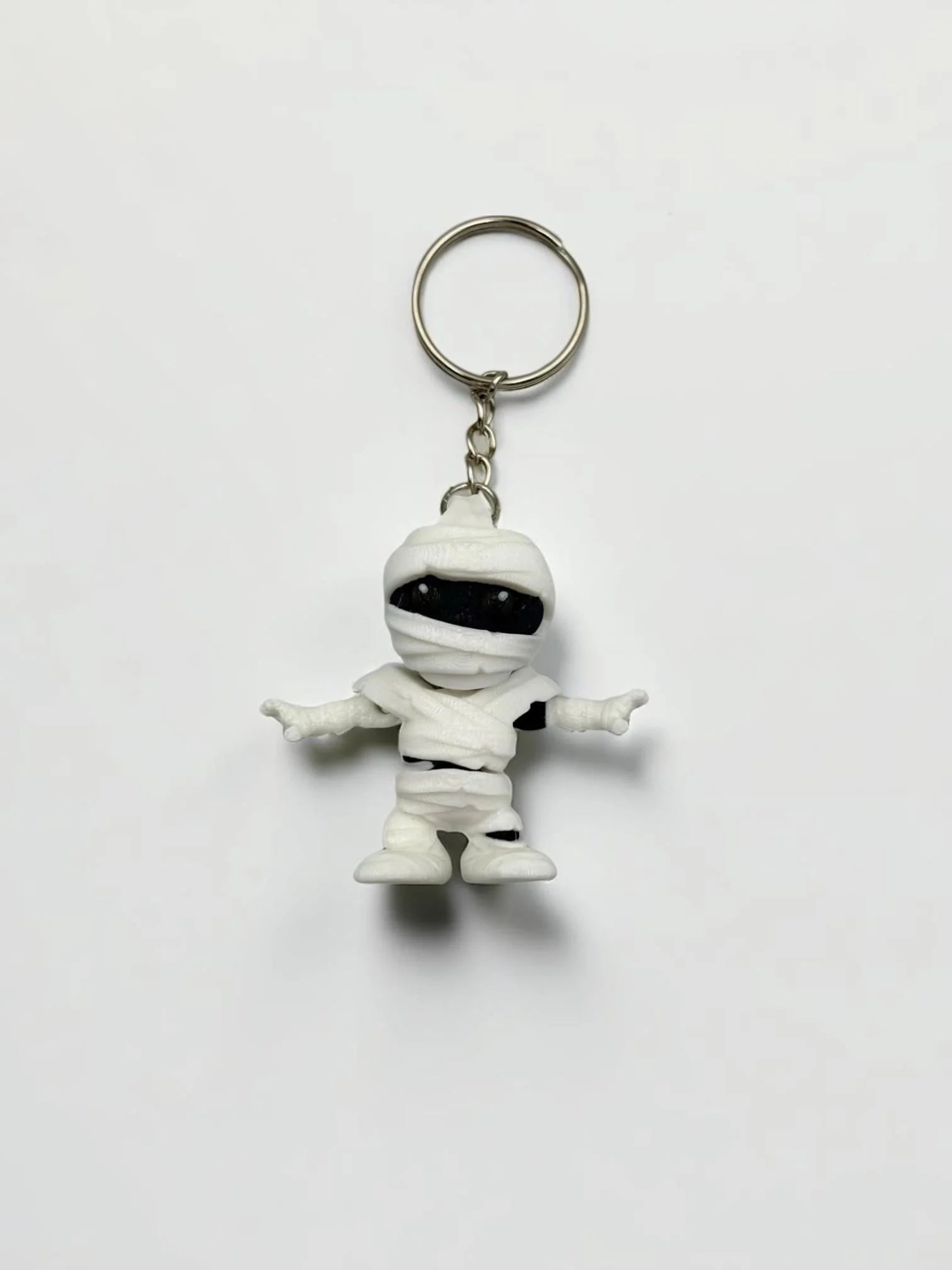 Cute 3D Printed Mummy Keychain